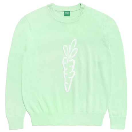 CARROTS KNIT SWEATER-SAGE GREEN