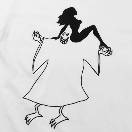 SAINTS&SINNERS  GHOST&GIRLS TEE-WHITE