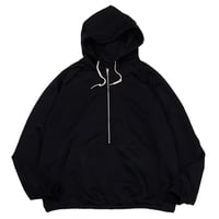 RAJABROOKE SWEAT / OCTA HOODIE - BLACK