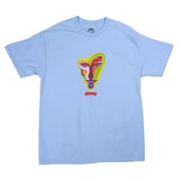 HOPPS JENNIFER TRAUB ARTIST TEE - L,BLUE