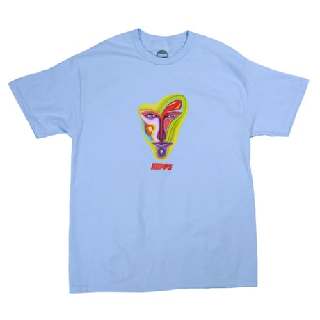 HOPPS JENNIFER TRAUB ARTIST TEE - L,BLUE