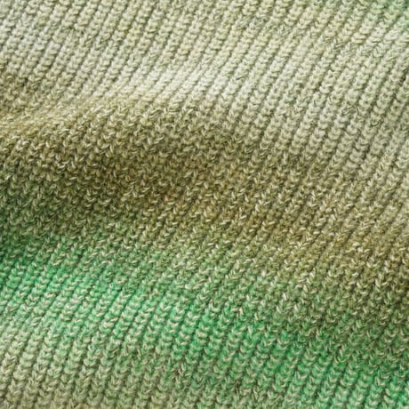 BUTTERGOODS BEAMS KNIT SWEATER - GREEN