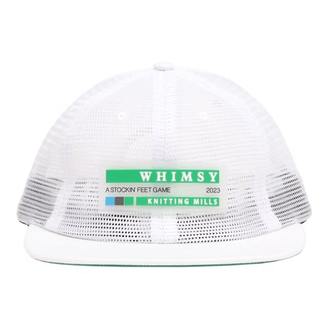 WHIMSY   KNITTING MILLS MESH CAP - WHITE
