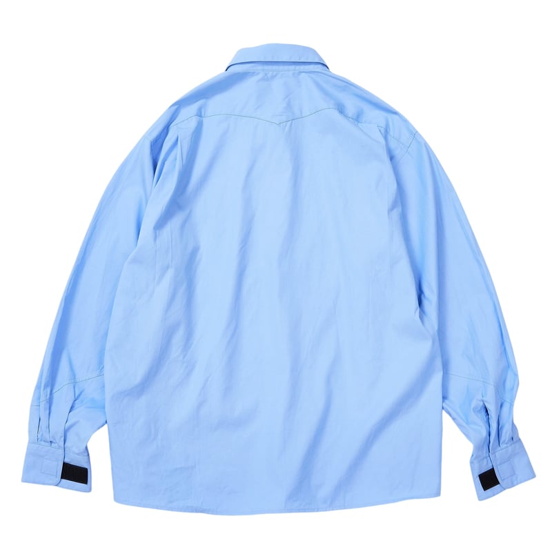 RAJABROOKE KERJA SHIRT 2 - SAX | BOTTOM LINE