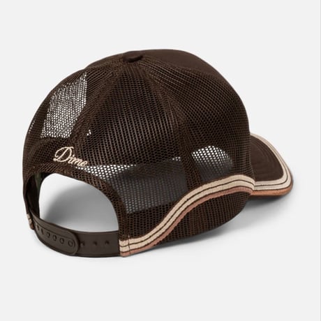 DIME RACE TRUCKER CAP - BROWN