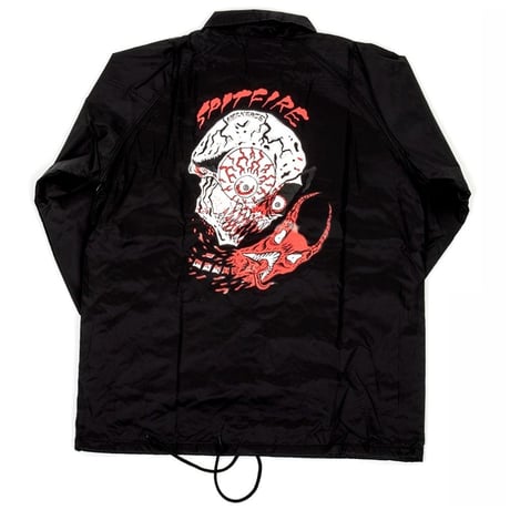  SPITFIRE x NECKFACE BREAK OFF COACH JACKET-BLACK
