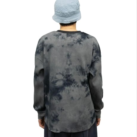 WHIMSY  ALIEN TIE-DYE THERMAL - SLATE BLUE