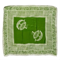 RAJABROOKE - BATIK WAU SCARF - LT. HIJAU