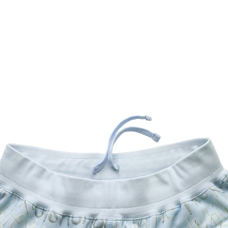 WHIMSY CLAY LETTER PANT - SKYBLUE