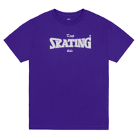CLASSIC GRIP KEEP SKATING KIDS TEE-PURPLE