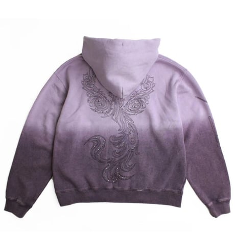 YARDSALE OMBRE HOOD - BLUE