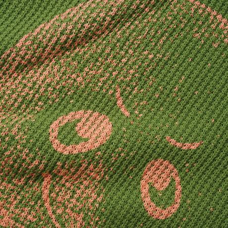 BUTTERGOODS NEWCOMER REVERSIBLE KNIT SWEATER - GRASS