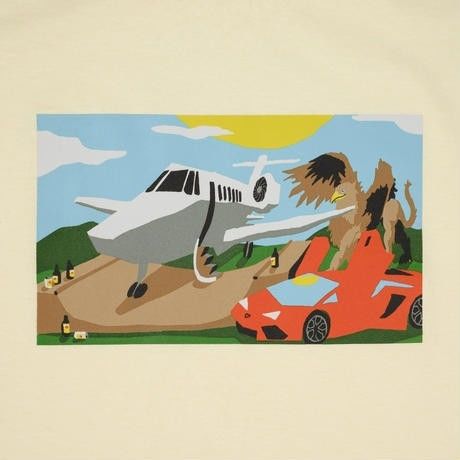 CLASSIC GRIP TAPE MINI RANP TEE-CREAM