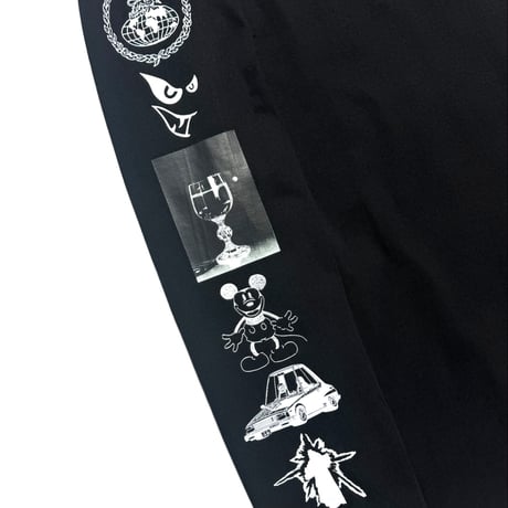 BLEACH USA JUNK L/S TEE - BLACK