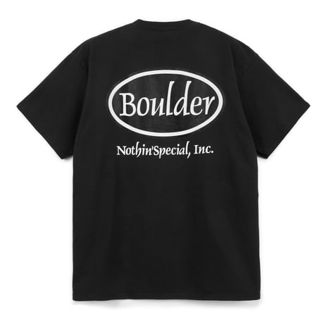 NOTHIN'SPECIAL BOULDER TEE - BLACK