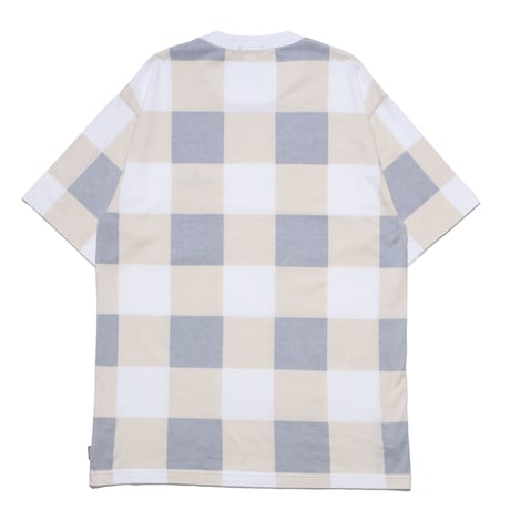 HELLRAZOR BLOCK CHECK SHIRT - IVORY