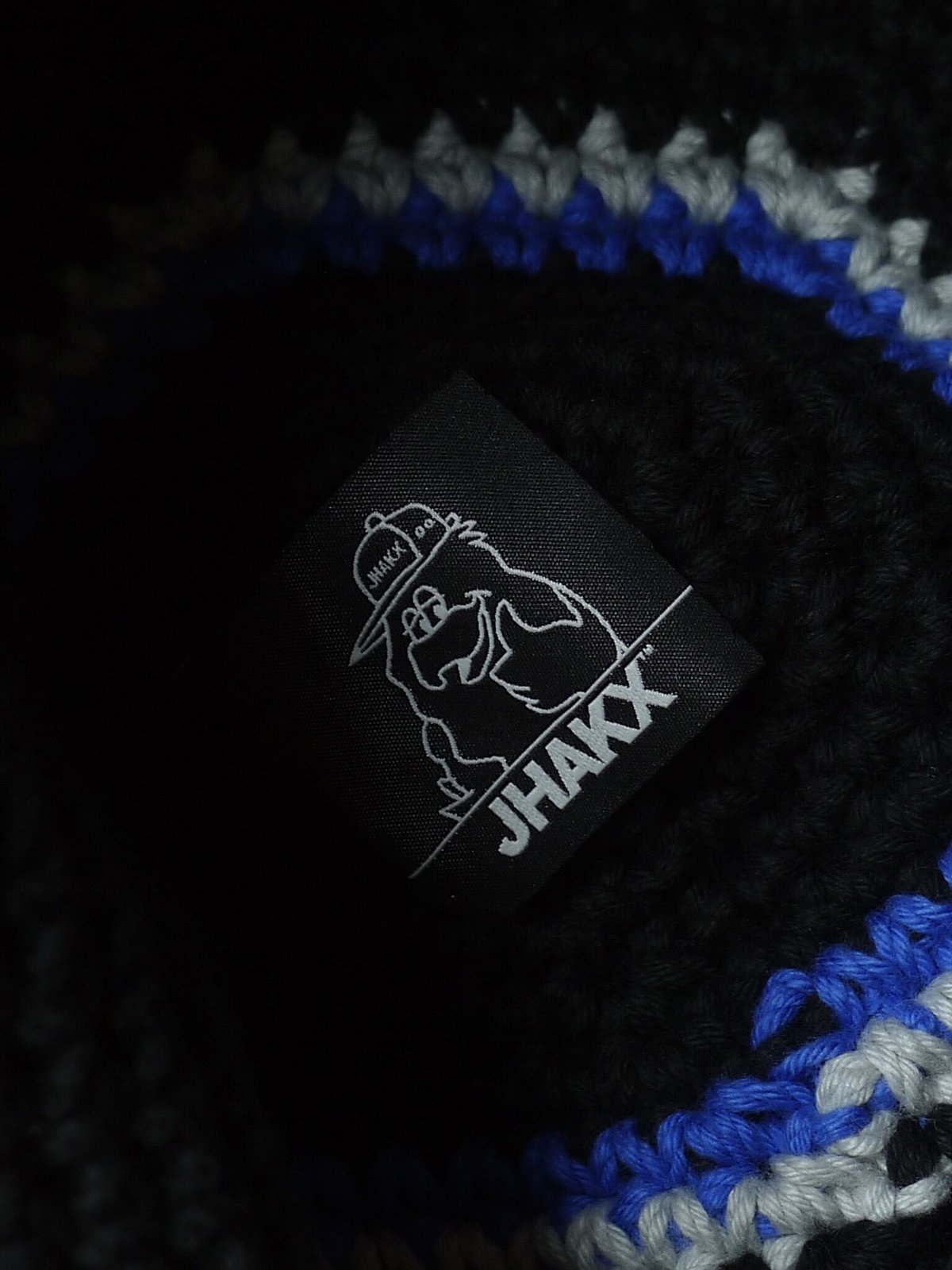帽子 JHAKX COTTON BUCKET HAT - BLACK JHAKX 
