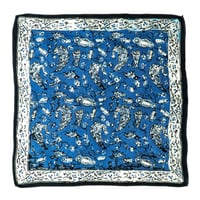 RAJABROOKE BATIK HANDKERCHIEF - BLUE