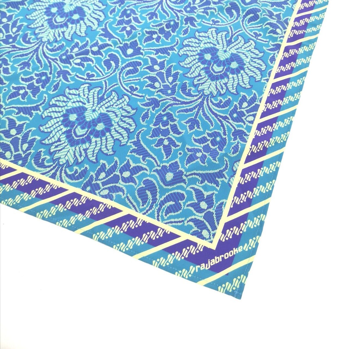 小物 rajabrooke ASIAN BATIK FUROSHIKI RAJABROOKE ASIAN BATIK FUROSHIKI - PEACOK BLUE