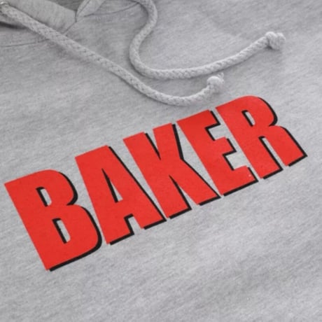 BAKER SKATEBOARDS IMPACT PULLOVER - GREY
