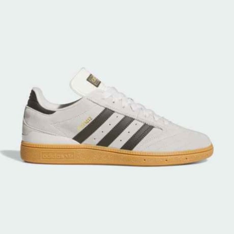 ADIDAS SKATEBOARDING BUSENITZ - CRYSTAL,WHITE/SHADOWOLIVE / GUM