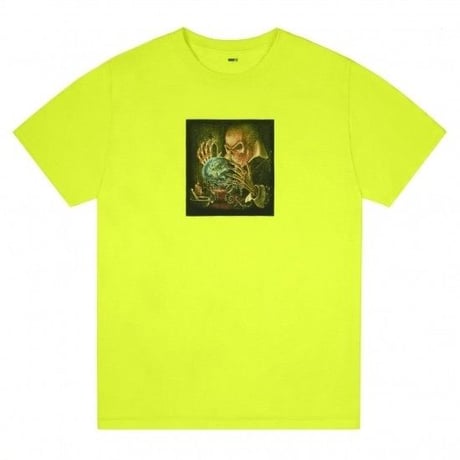 CLASSIC GRIP TAPE TONYSKULL TEE-N,YELLOW