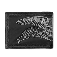 ANTI HERO BASIC EAGLE BI FOLD WALLET - BLACK