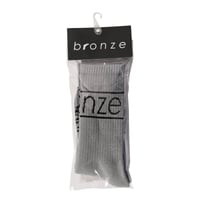 BRONZE 56K LOGO SOCKS - GREY
