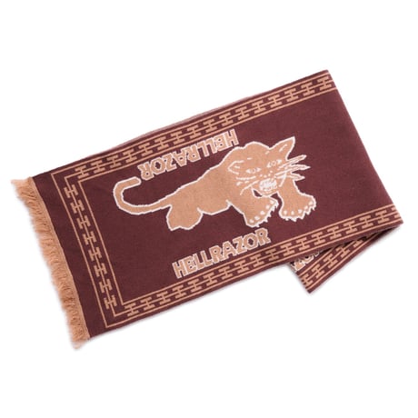 HELLRAZOR ALL TO MY PEOPLE MUFFLER - BROWN
