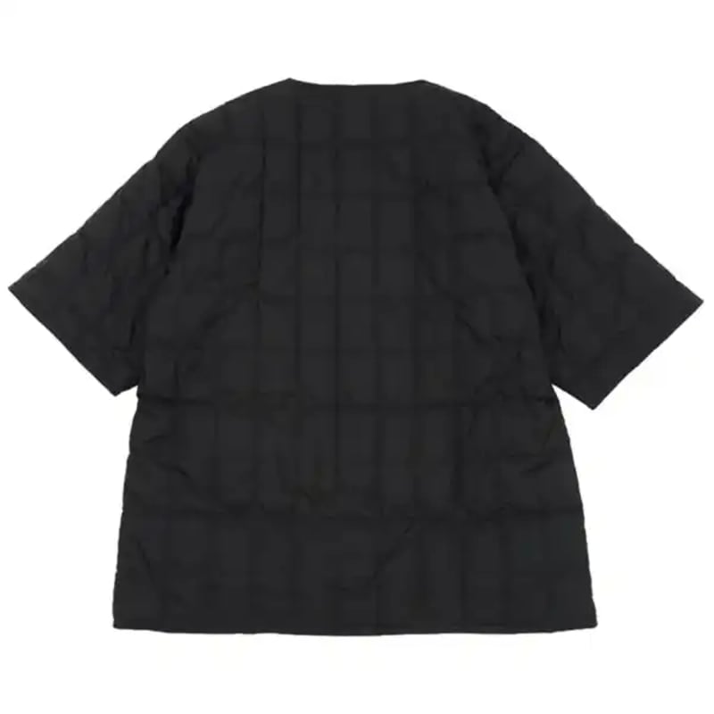 RAJABROOKE 半袖インナーDOWN JACKET - BLACK | BOTTOM LINE