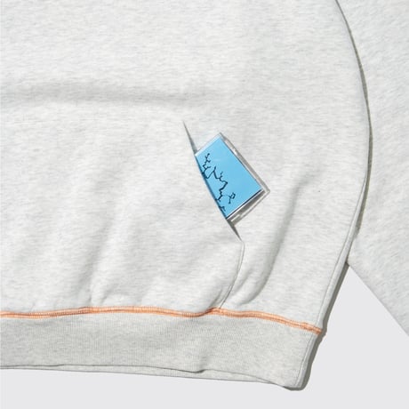 DEMARCOLAB MAKE IT 2 CREWNECK SWEATER - ASH