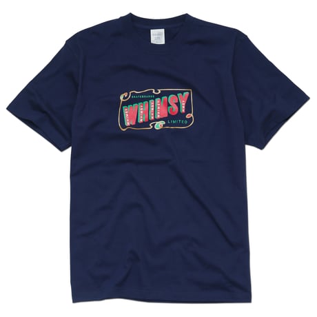 WHIMSY BRAIN TEE - NAVY