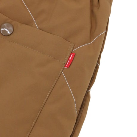WHIMSY  REFLECTIVE QUILTED DOWN PANTS  -  CAMEL