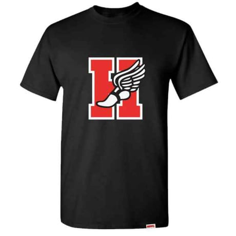 HOPPS H-WING TEE - BLACK