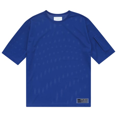 WHIMSY  MESH TEE - ROYAL