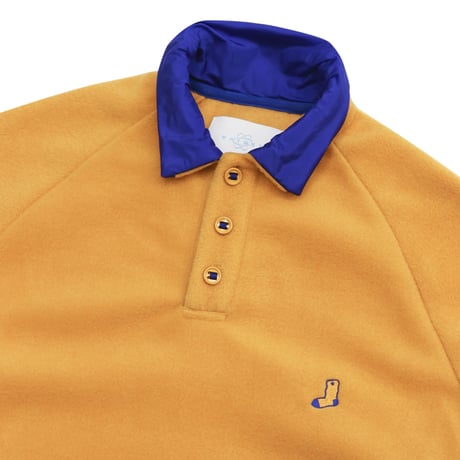 WHIMSY  FLEECE RAGLAN POLO - MANGO