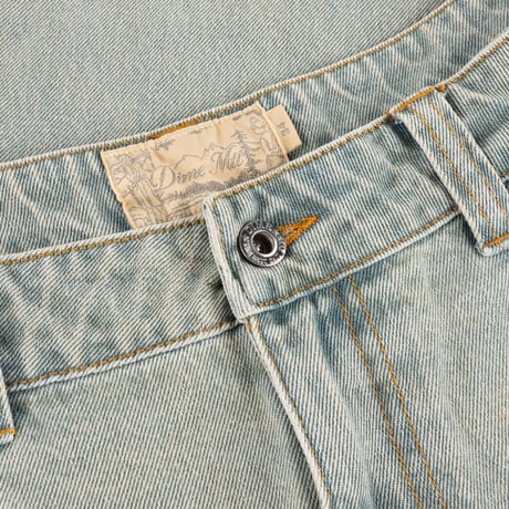 DIME BAGGY DENIM PANTS - SANDBLASTED SKYBLUE