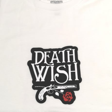 DEATHWISH DEATH AND DYING S/S TEE-WHITE