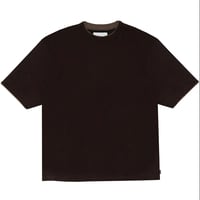 WHIMSY SUMMER WOOL TEE  - BROWN