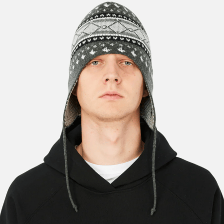 DIME ALPINE BEANIE - CHARCOAL