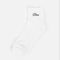 DIME 2PACK  ANKLE SOCKS - WHITE