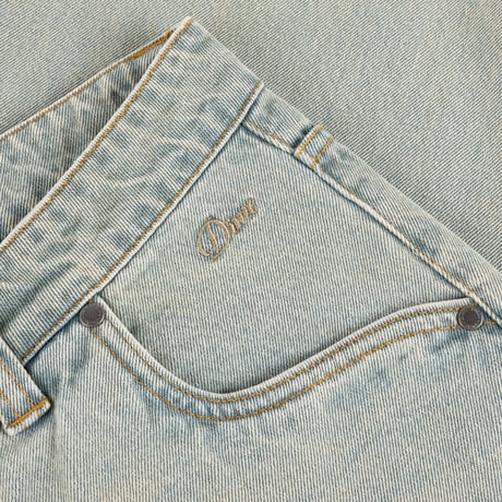 DIME BAGGY DENIM PANTS - SANDBLASTED SKYBLUE