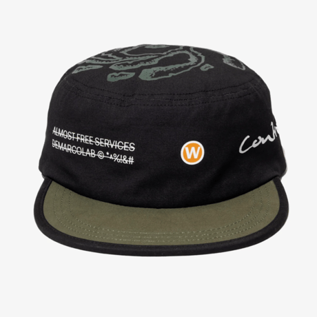 DEMARCOLAB TORNADO CONTROL PAINTER HAT - BLACK