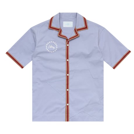 WHIMSY BB WORM -UP SHIRT - BLUE