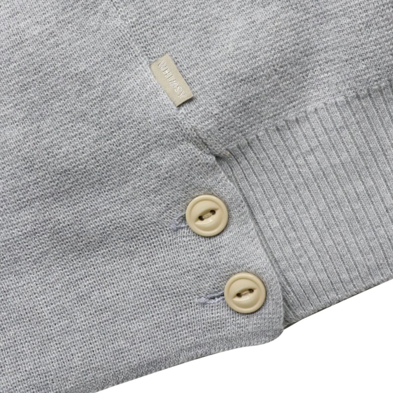 WHIMSY BB CARDIGAN - GREY | BOTTOM LINE