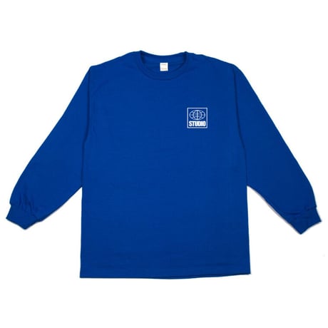 STUDIO SKATEBOARDS GLOBAL L/S TEE -ROYAL