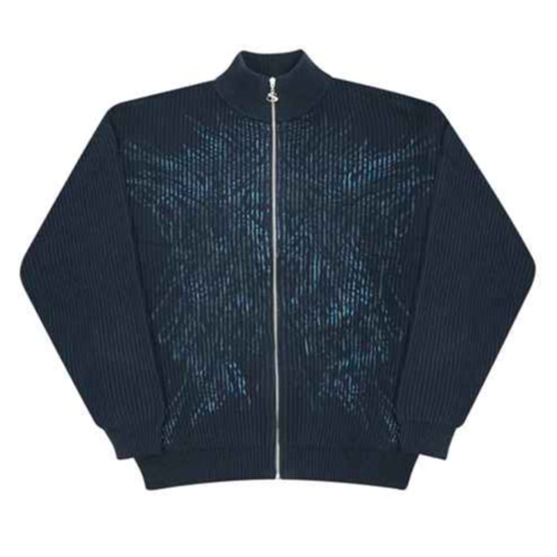 Yardsale RIPPER KNIT (NAVY) ニット　セーター YARDSALE RIPPER KNIT NAVY