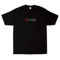 STUDIOSKATEBOARDS MULTI MEDIA TEE - BLACK
