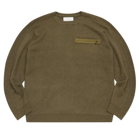 WHIMSY WOOL OLSON SWEATER - KHAKI