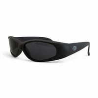 BAKERSKATEBOARDS OVAL WRAPAROUND SUNGLASSES - BLACK